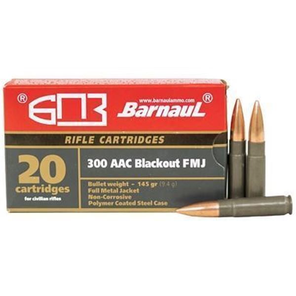 BARNAUL 300BLK 145GR FMJ - 20 Rds