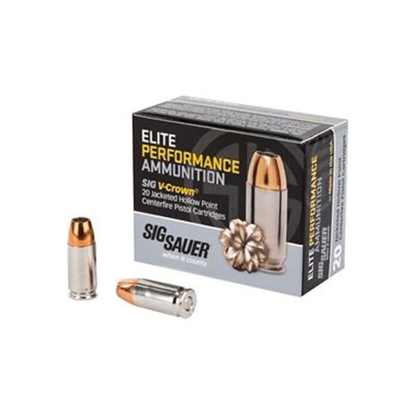 SIG AMMO 9MM 124GR JHP - 20 Rds