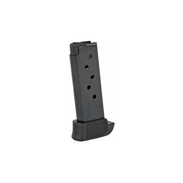 MAG RUGER LCP 380ACP 7RD BL W/EXT