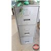 Image 2 : 3 Drawer File Cabinet (38"H x 14"W x 25"D) (See Pics!) SHIPPING NOT AVAILABLE FOR THIS AUCTION SALE!
