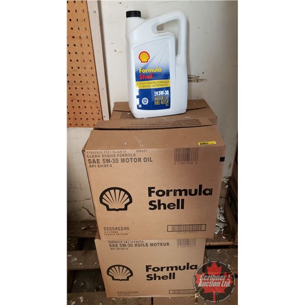 NEW Product - OIL: SHELL Formula : SAE 5W-30 (5 Litre : 12 JUGS TOTAL ...