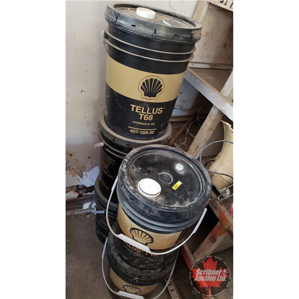 NEW Product: SHELL Tellus Hydraulic Oil T68 (5 Gallon : 5 PAILS TOTAL)