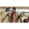 Image 6 : Peg Board with Variety of Tools (Bolt Cutters, Blow Gun, Hammer, Pipe Wrenches, Magnet, etc!) MUST S