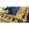 Image 8 : Pallet Lot: Vintage Fun (U.S. Presidents Card Table 50's, Mini Pool Table (no legs), Hallway Gate, P