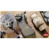 Image 4 : Box Lot - Lawn Mower Parts: Recoil, Fuel Tank, Blade, Carb, Lead Ingot, etc! (See Pics!) SHIPPING NO
