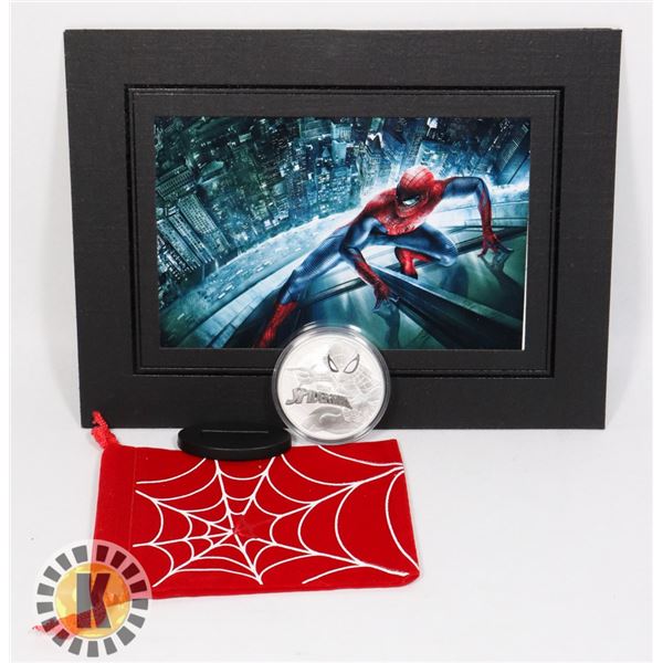 1 OZ. SPIDERMAN SILVER COIN
