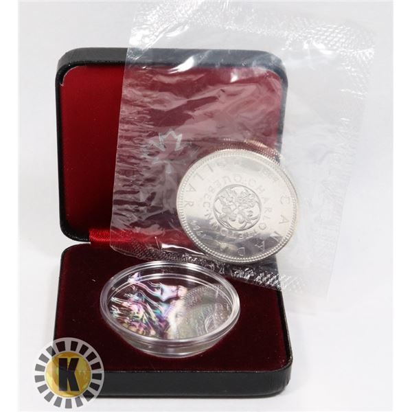 1964 CANADIAN SILVER DOLLAR IN ORIGINAL MINT BAG