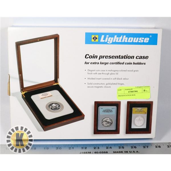 COIN PRESENTATION BOX