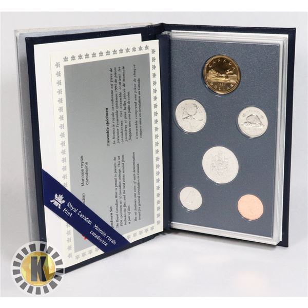 1994 CANADIAN SPECIMEN 6 COIN SET WITH ORIGINAL
