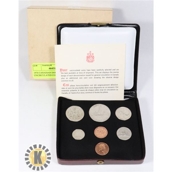 1976 CANADIAN DOUBLE PENNY UNCIRCULATED COIN SET
