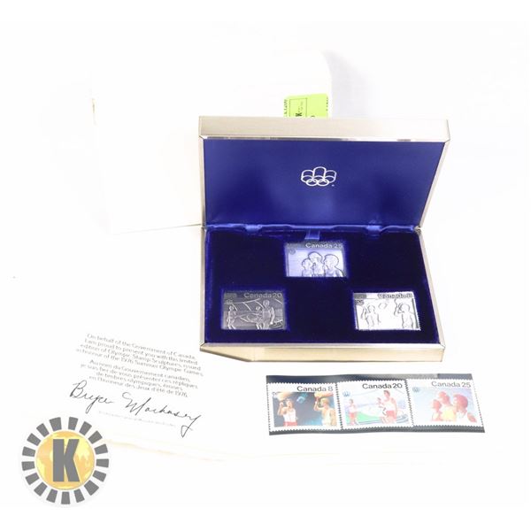 LIMITED EDITION STAMP AND SILVER SET