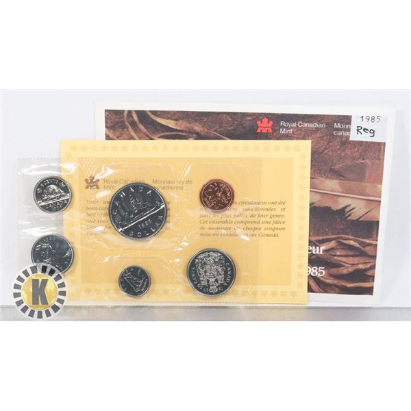 1985 CANADIAN 6 COIN UNCIRCULATED SET WITH