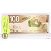 Image 2 : 2004 CANADIAN $100 UNCIRCULATED (CUNC) REPLACEMENT BILL