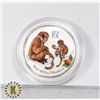 1/2 OZ 2016 PERTH MINT MONKEY SILVER COIN