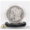 1921 MORGAN SILVER DOLLAR IN CAPSULE