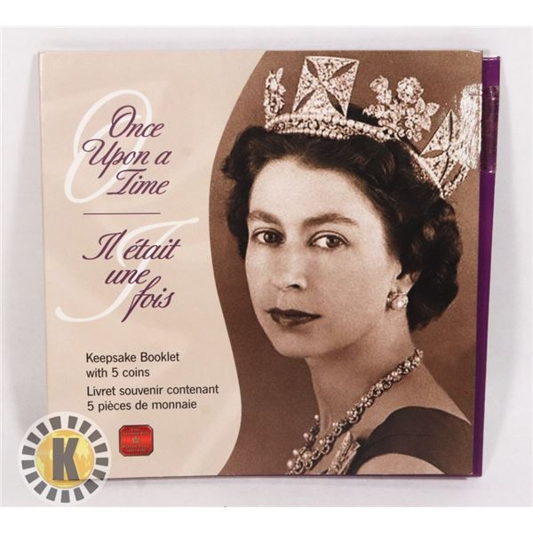 CANADIAN 5 COIN UNCIRCULATED 50 CENT COIN SET