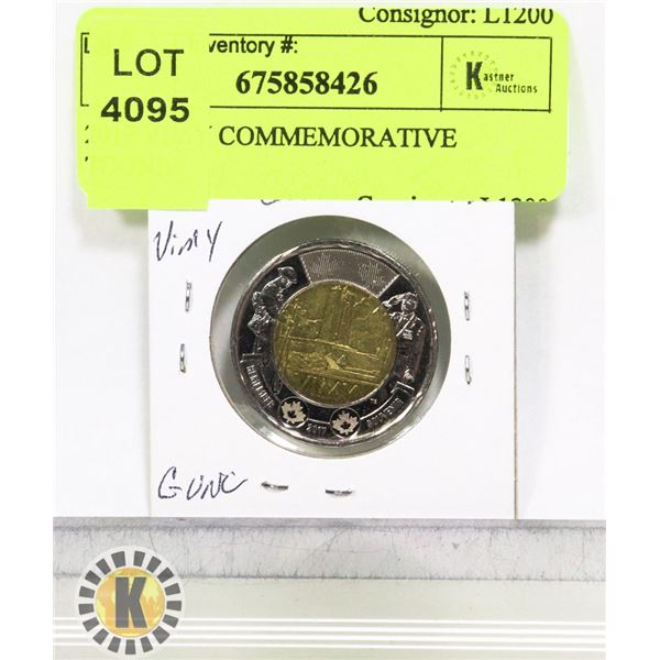 2017 VIMY COMMEMORATIVE TOONIE