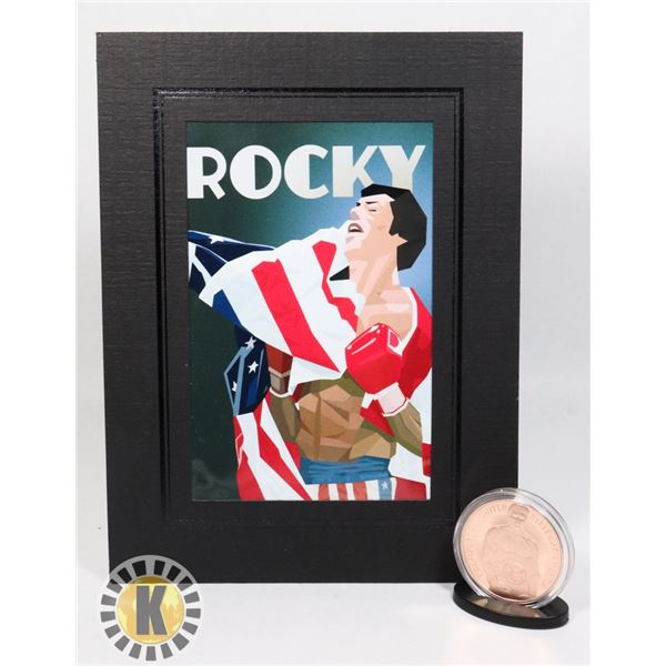1 OZ. ROCKY-TRUMP COPPER ROUND