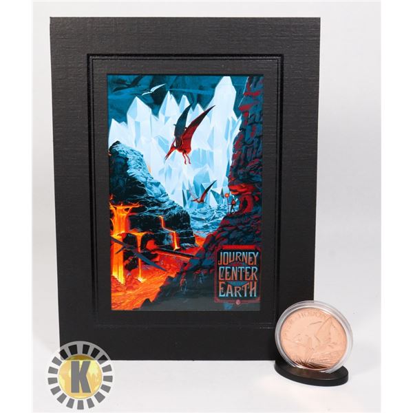 1 OZ. JOURNEY CENTER EARTH-PTERANDON COPPER ROUND