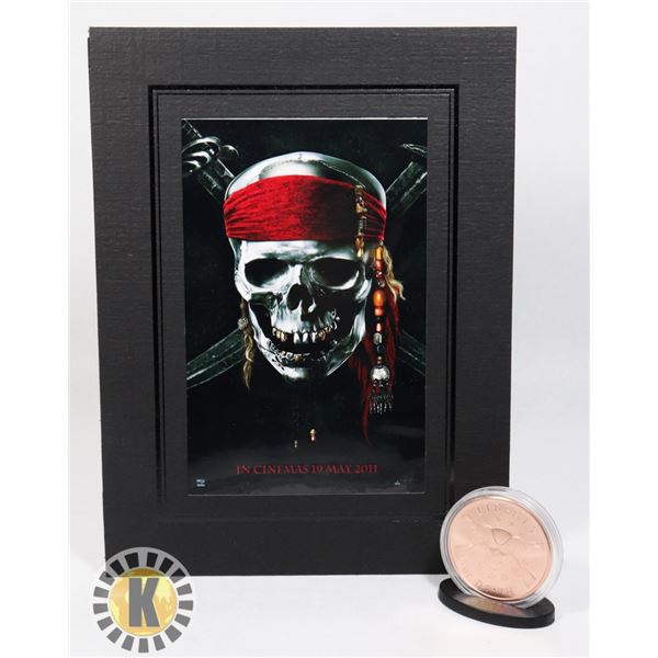 1 OZ. PIRATE-LIBERTY OR DEATH COPPER ROUND