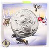 2014 CANADIAN $20 FINE SILVER SNOWMAN COIN