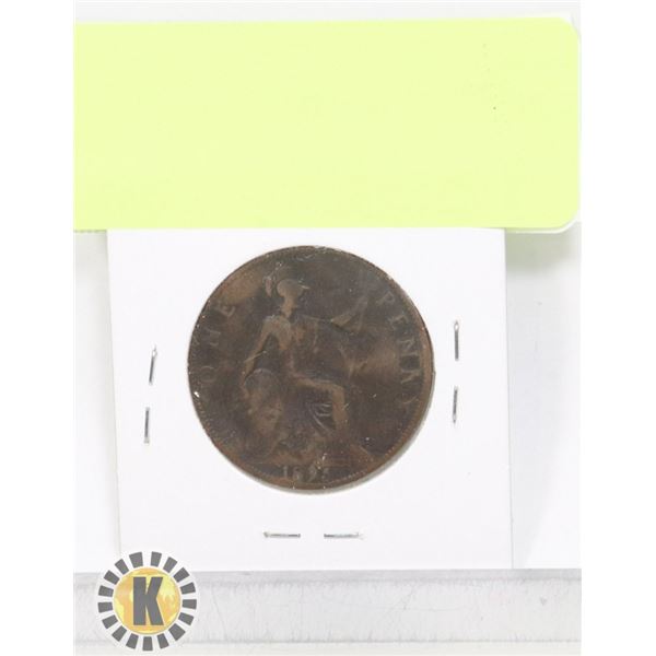 1895 QUEEN VICTORIA UK PENNY