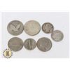 Image 2 : LOT OF 7 ASSORTED SILVER US COINS