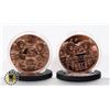 Image 1 : TWO 1-OZ COPPER UFO
