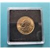 Image 1 : 11)  ENCAPSULATED US 2001 GOLD PLATED NEW