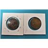 Image 2 : 6)  LOT OF 2 CANADIAN LARGE PENNIES FROM 1910