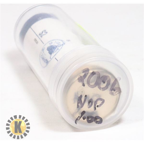 UNCIRCULATED ROLL OF 2006 CANADIAN NICKELS