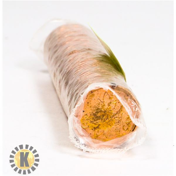 UNCIRCULATED ROLL OF 1867-1992 COMMEMORATIVE PENNE