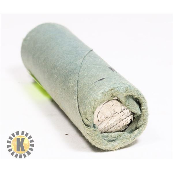 ROLL OF 1973 CANADIAN NICKELS