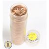 TUBE OF 1968 CANADIAN PENNIES MARKED BU