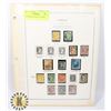 SHEET OF CANADIAN STAMPS