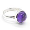 Image 3 : SILVER AMETHYST(8.3CT) MENS RING