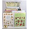 Image 1 : BOX OF CRAFT KITS, NEEDLE POINT KITS, AND