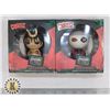 TWO SUICIDE SQUAD DORBZ FIGURES