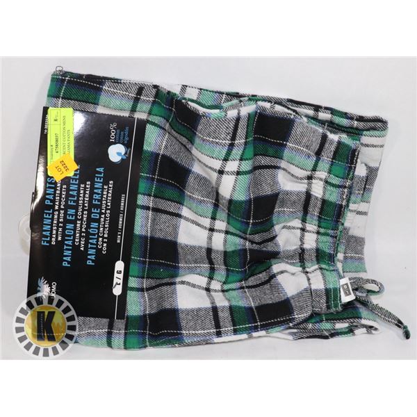 NEW 100 PERCENT COTTON MENS FLANNEL PAJAMA PANTS