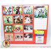 Image 1 : NEW 12 MONTH 2PACK 2022 PUPPIES/ DOGS CALENDARS