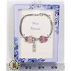 Image 1 : NEW PANDORA STYLE "MOM" BRACELET IN GIFT BOX