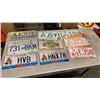 Image 1 : LOT OF LICENCE PLATES, YUKON, KLONDIKE AND OTHER