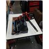 Image 1 : HOMELITE ELECTRIC CHAINSAW WORKING WITH WALL PAPER STRIPPER AND CAULING GUNS