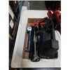 Image 2 : HOMELITE ELECTRIC CHAINSAW WORKING WITH WALL PAPER STRIPPER AND CAULING GUNS