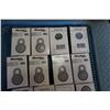Image 2 : 15 NEW MASTER LOCK COMBINATION LOCKS WITH KEY OPTION