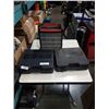 Image 1 : 2 PORTABLE CAMP STOVES AND HARDWARE ORGANIZER