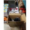Image 3 : LOT OF MINI WASTE BASKETS, LIGHTS, TAPE AND CALCULATORS
