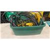 Image 1 : 3 EXTENTION CORDS IN TOTE