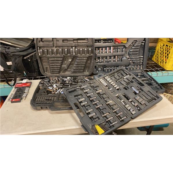 4 PARTIAL SOCKET SETS