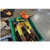 Image 3 : LOT OF HEAVY DUTY EXTENSION CORDS, BAR CLAMPS, TIE DOWN STRAPS AND CHOCKS